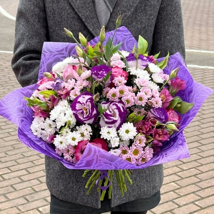 Букет "Вальс цветов" - купить с доставкой в Хабаровске